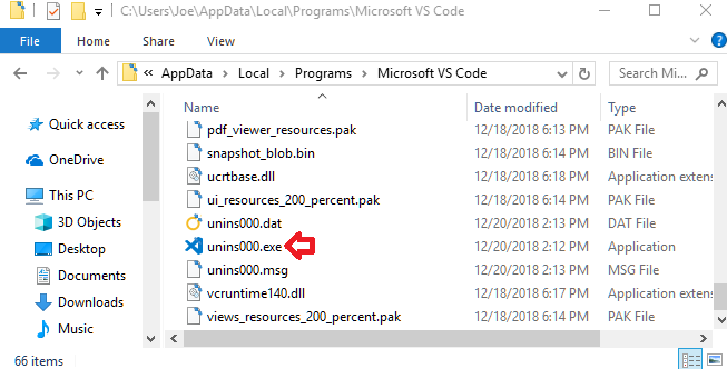 How to completely uninstall/remove Visual Studio Code IDE?